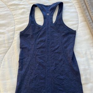 Lululemon blue tank, size 2